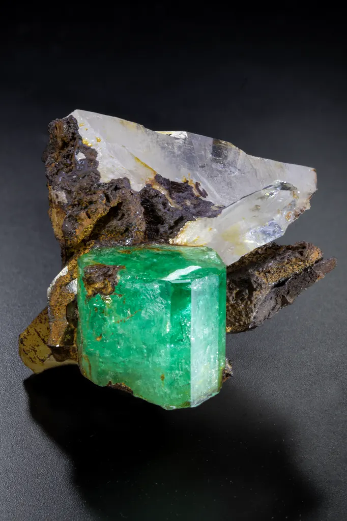 Emerald and Quartz image