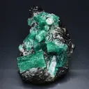 Emerald crystals in Biotite schist - image 2