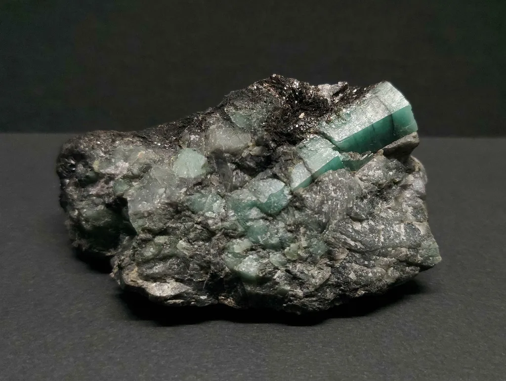 Emerald from Brazil, Bahia, Carnaíba mining district image