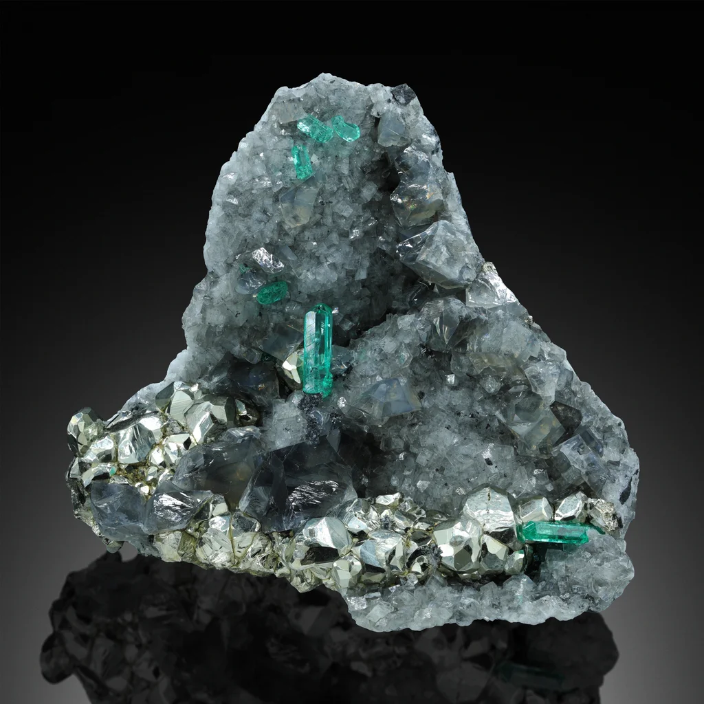 Emerald from Chivor Mine, Chivor, Boyacá Department, Colombia image
