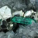 Emerald from Chivor Mine, Chivor, Boyacá Department, Colombia - image 3