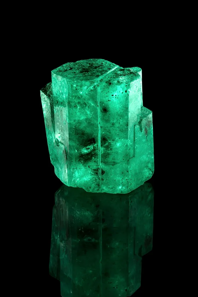 Emerald from Colombia, Boyacá Department, Muzo Mine image