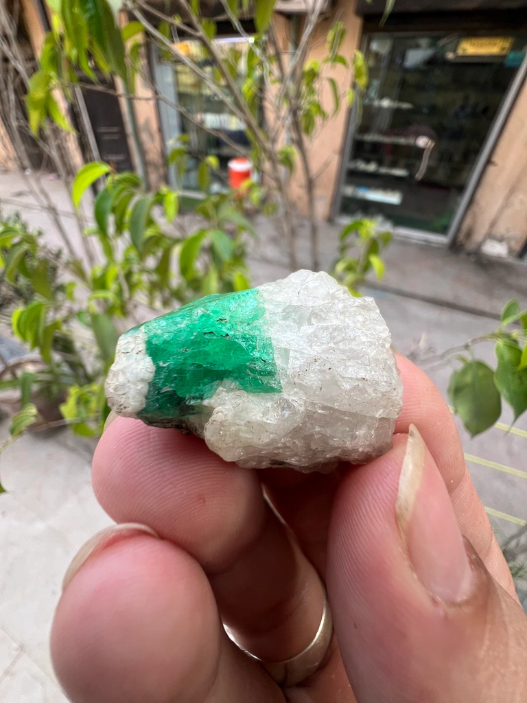 Emerald from Garam Chashma, Khyber Pakhtunkhwa Province, Pakistan - image 9
