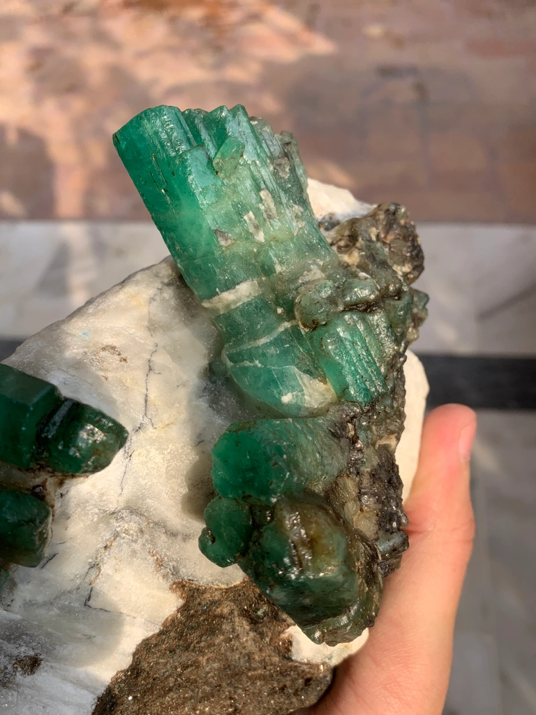 Emerald from Garam Chashma, Khyber Pakhtunkhwa Province, Pakistan - image 6