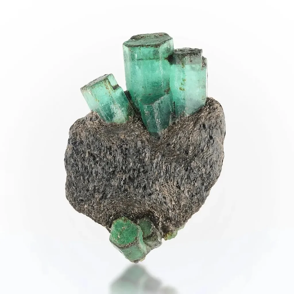 Emerald from Khyber District, Khyber Pakhtunkhwa Province, Pakistan image