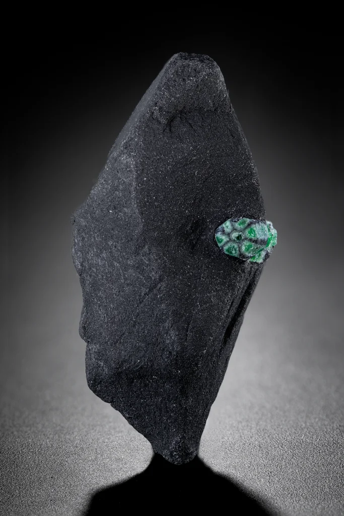 Emerald from La Pita Mine, Boyacá Department, Colombia image