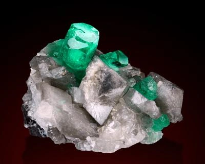 Emerald from Muzo Mine, Boyacá Department, Colombia image