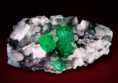 Emerald from Muzo Mine, Boyacá Department, Colombia image