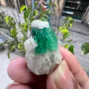 Emerald from Pakistan, Khyber Pakhtunkhwa Province, Garam Chashma - image 5