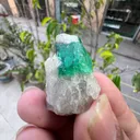 Emerald from Pakistan, Khyber Pakhtunkhwa Province, Garam Chashma - image 3