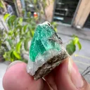 Emerald from Pakistan, Khyber Pakhtunkhwa Province, Garam Chashma - image 8