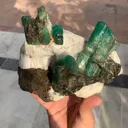 Emerald from Pakistan, Khyber Pakhtunkhwa Province, Garam Chashma , Chitral - image 8