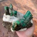 Emerald from Pakistan, Khyber Pakhtunkhwa Province, Garam Chashma , Chitral - image 2