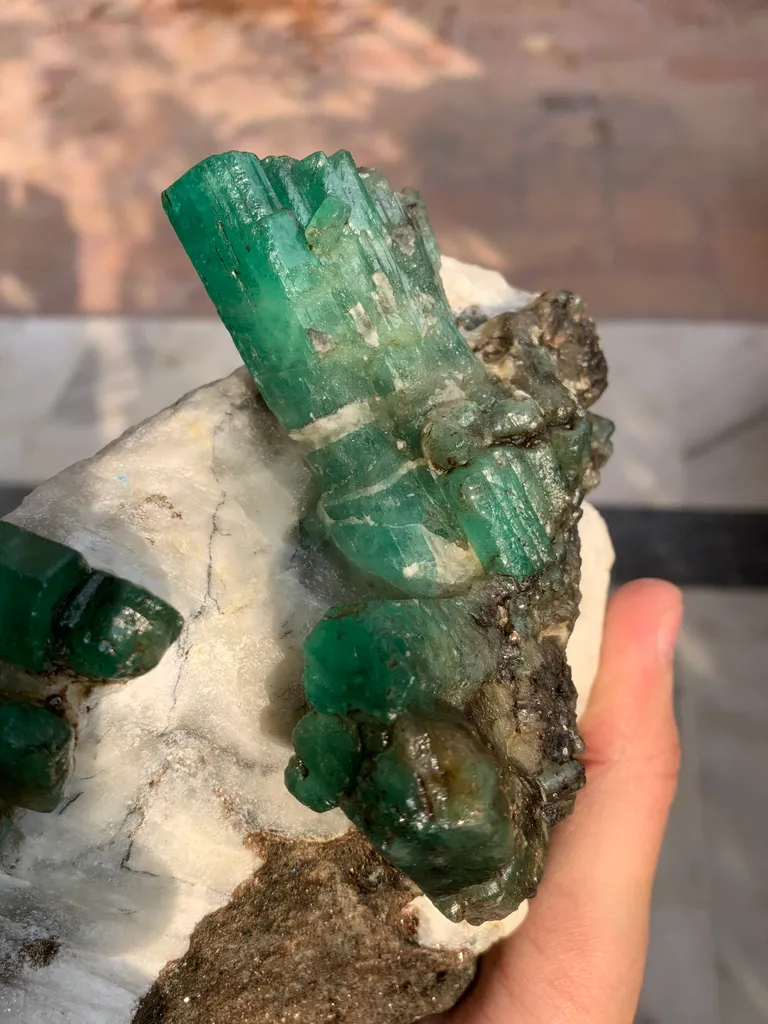 Emerald from Pakistan, Khyber Pakhtunkhwa Province, Garam Chashma , Chitral - image 6