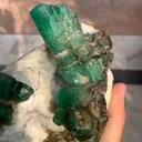 Emerald from Pakistan, Khyber Pakhtunkhwa Province, Garam Chashma , Chitral - image 6
