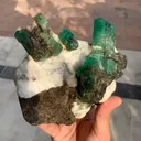 Emerald from Pakistan, Khyber Pakhtunkhwa Province, Garam Chashma , Chitral - image 4