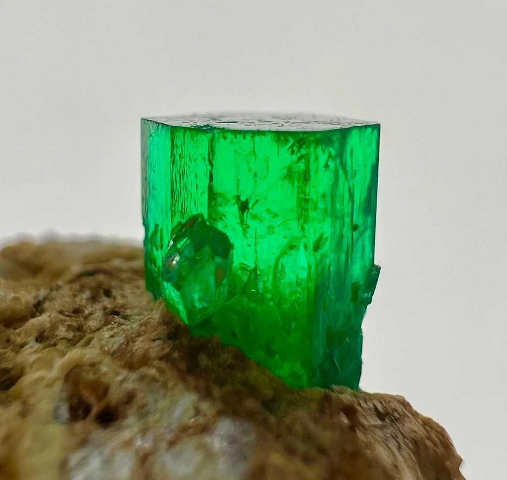 Emerald from Panjshir, Afghanistan image