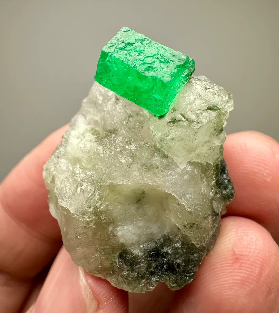 Emerald from Swat District, Khyber Pakhtunkhwa Province, Pakistan image