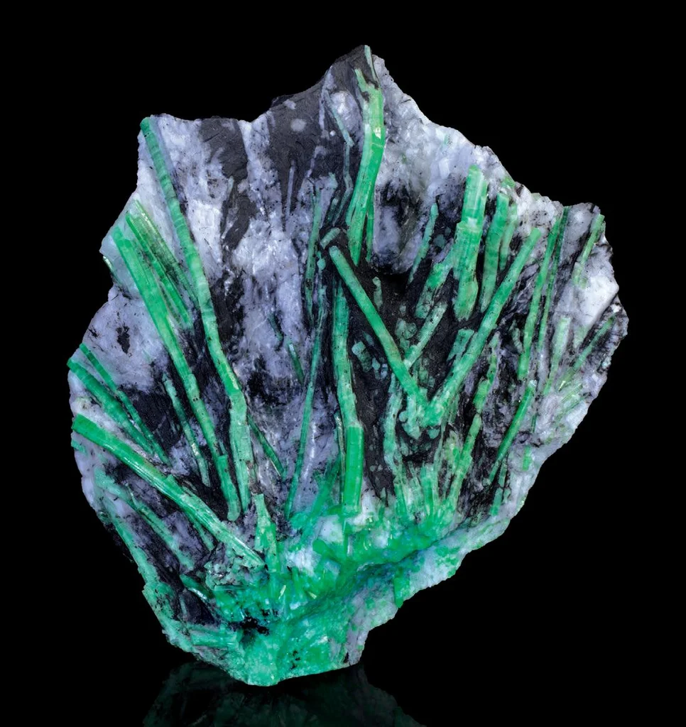 Emerald from Wenshan, Yunnan, China image