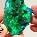 Emerald green meets electric blue - image 1
