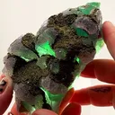 Emerald Green w some purple Perfection - image 1