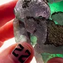 Emerald Green w some purple Perfection - image 3