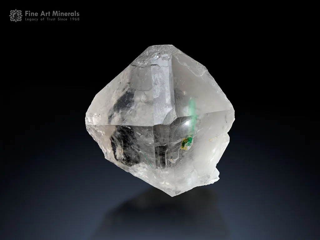 Emerald included Quartz from Afghanistan image