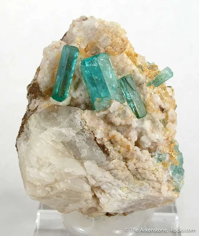 Emerald on Calcite image