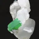 Emerald on Calcite (illustrated) - image 4