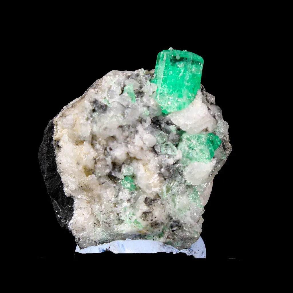 Emerald on Matrix – Premium Colombian Natural Specimen - image 3