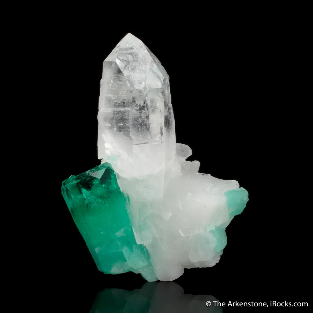 Emerald on Quartz image
