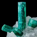 Emerald on Quartz - image 2