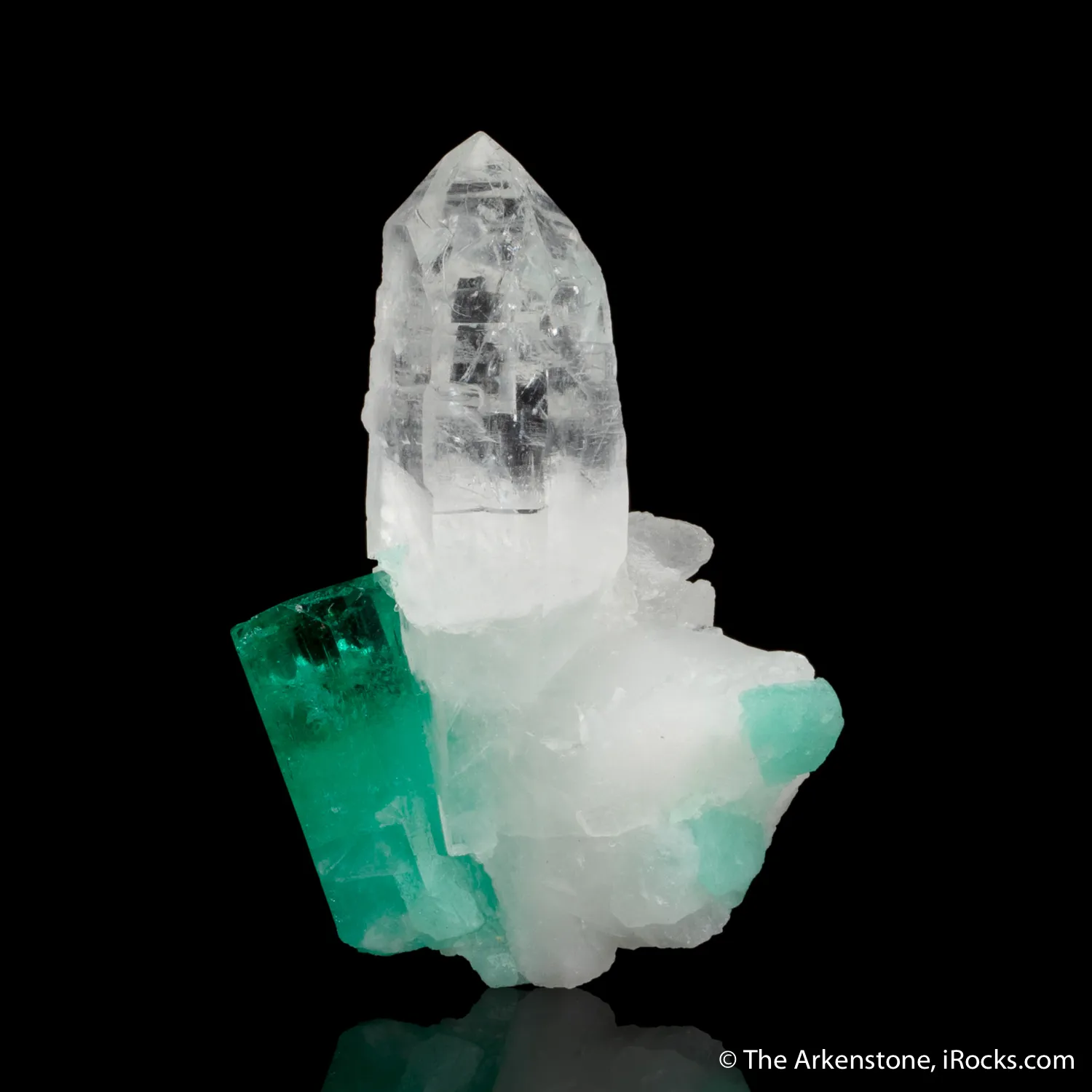 Emerald on Quartz - image 2