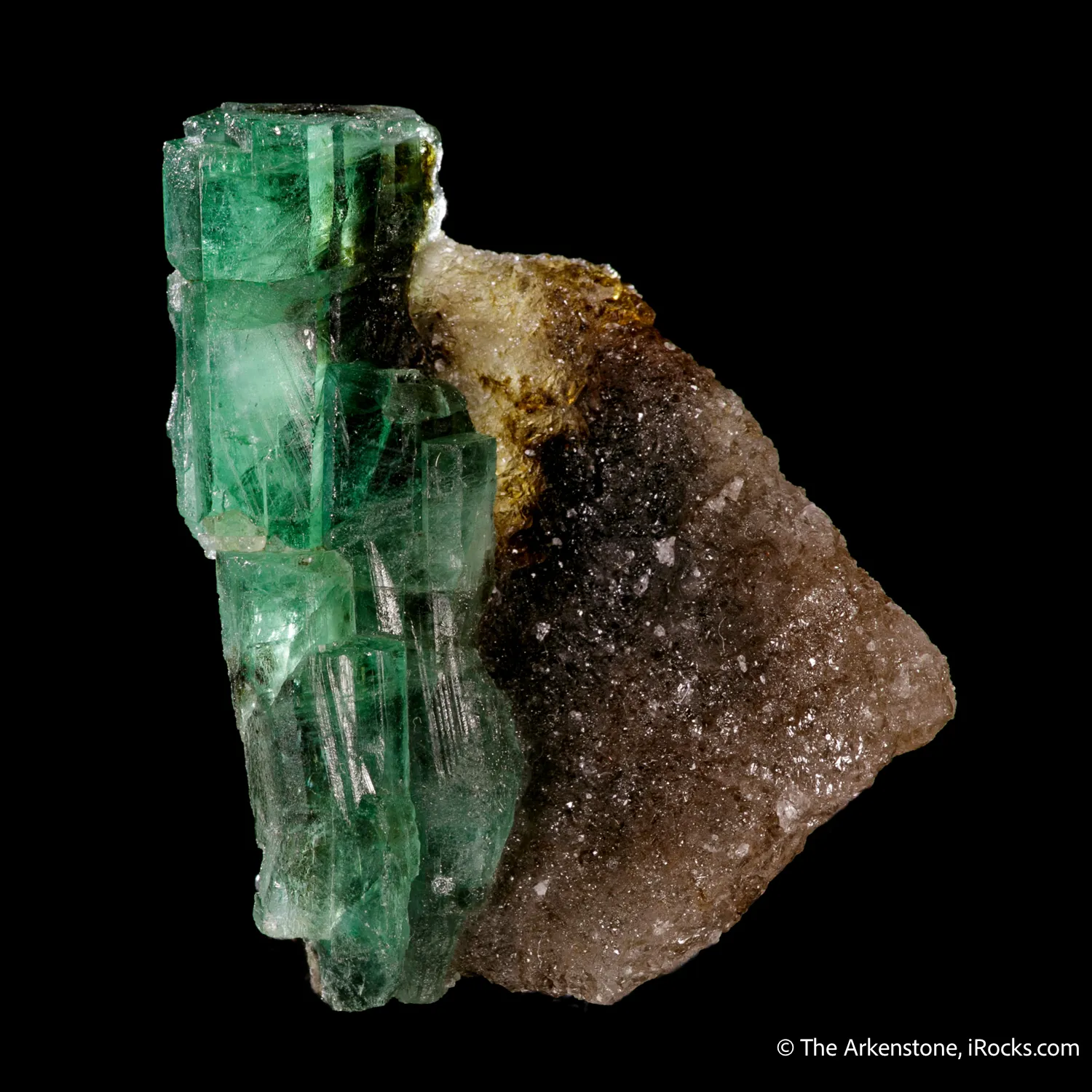 Emerald on Quartz - image 4