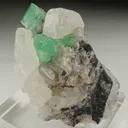 Emerald with Calcite - image 4