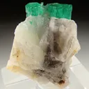 Emerald with Calcite - image 2
