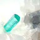 Emerald With Calcite - image 2