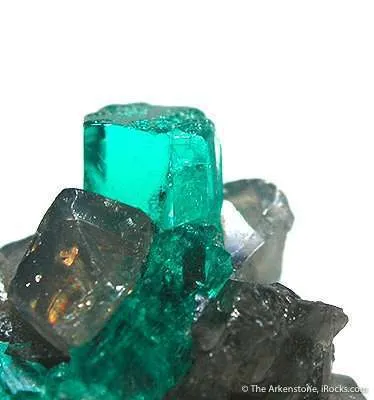 Emerald With Calcite image