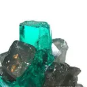 Emerald With Calcite - image 1
