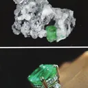 Emerald with Calcite (illustrated) - image 5