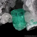 Emerald with Calcite (illustrated) - image 2