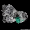 Emerald with Calcite (illustrated) - image 3