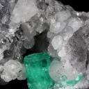 Emerald with Calcite (illustrated) - image 1