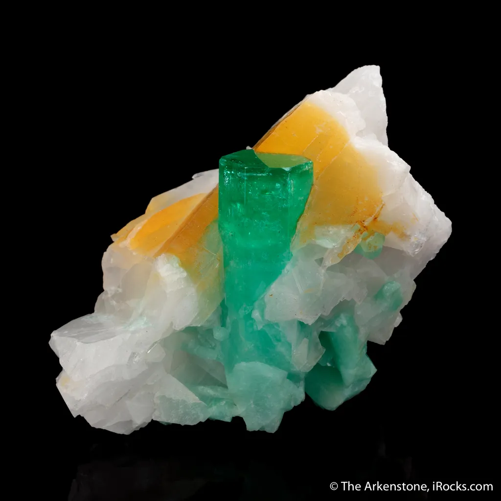 Emerald with Quartz image