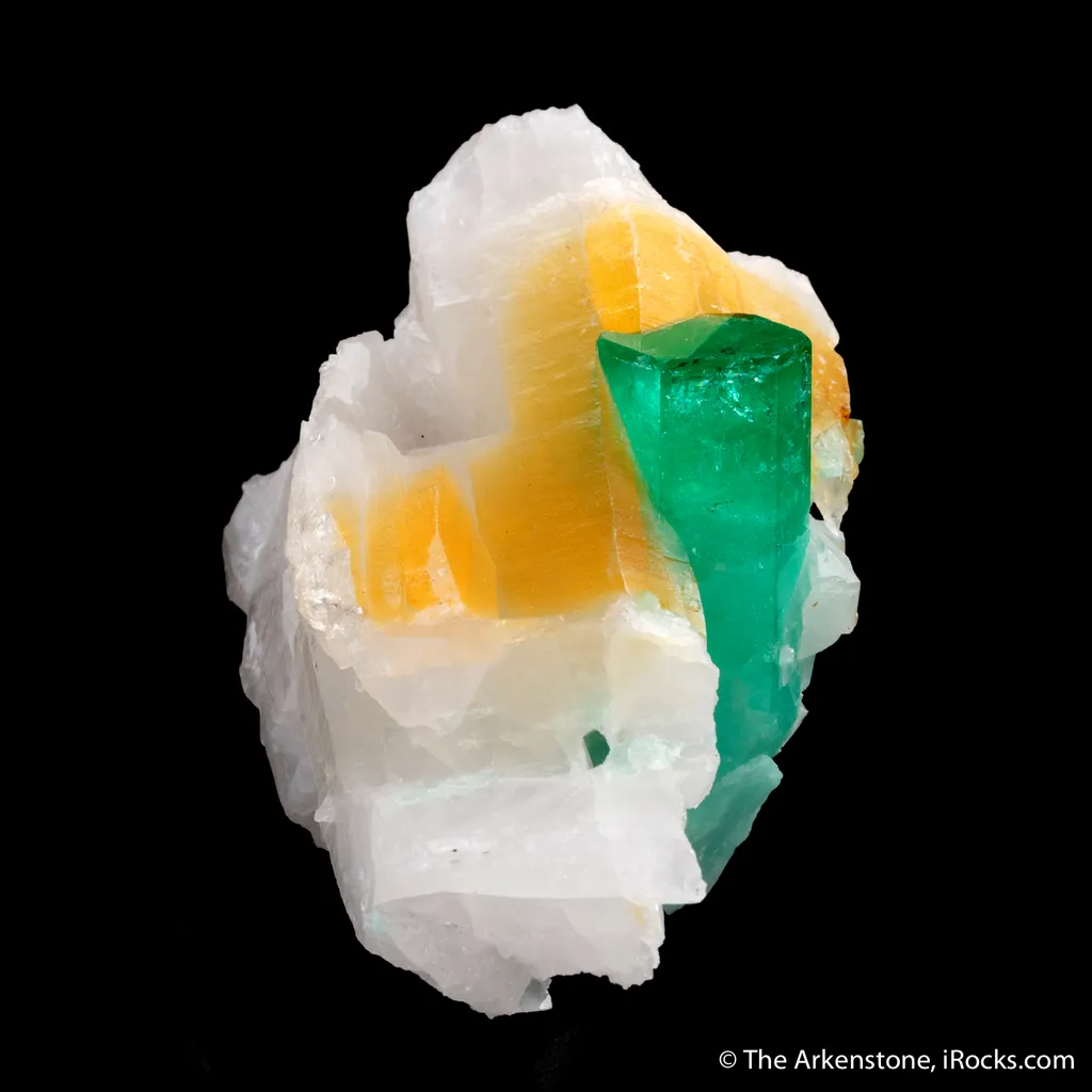 Emerald with Quartz - image 5