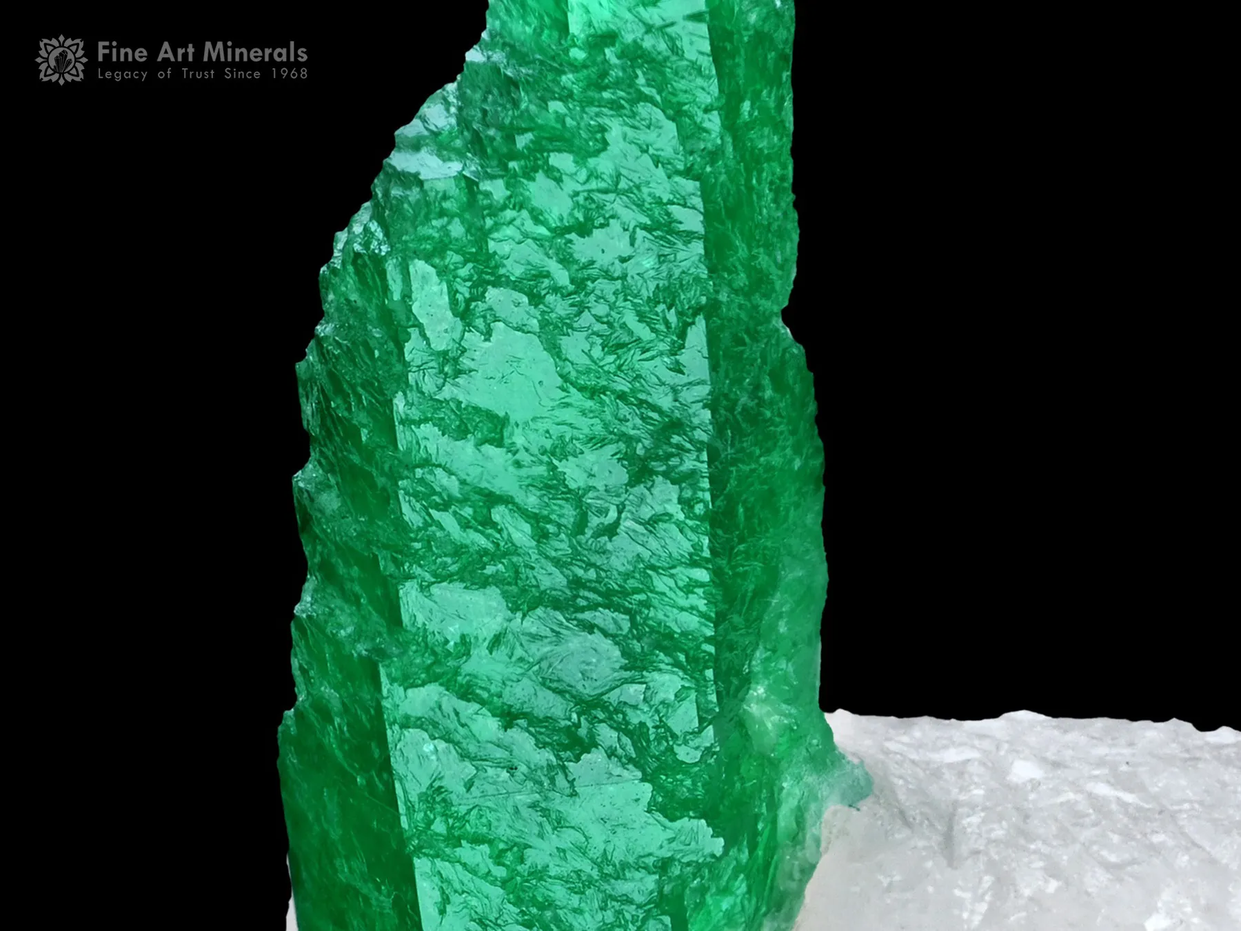 Emerald with Quartz from Pakistan - image 4