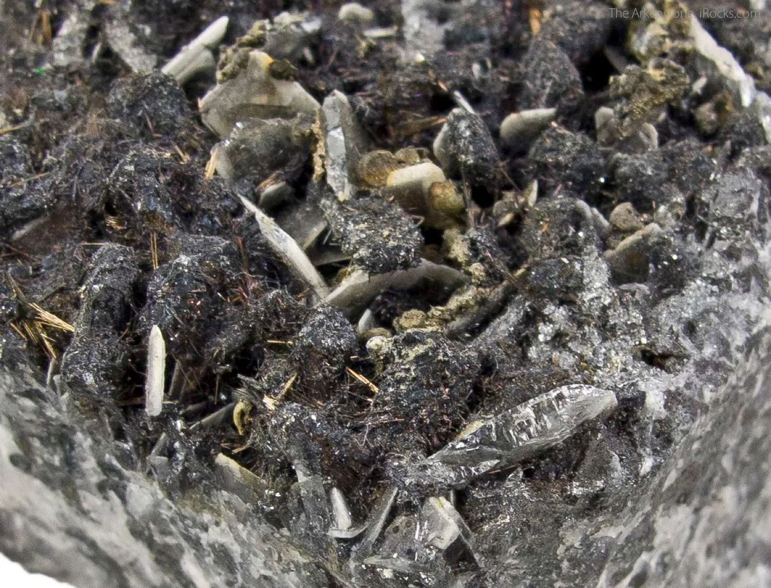 Emplectite with Barite and Cosalite(?) - image 1