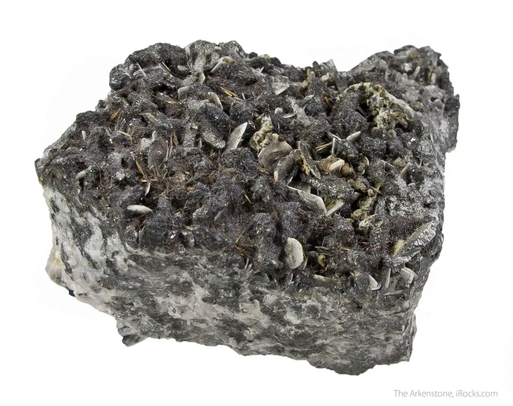 Emplectite with Barite and Cosalite(?) - image 3