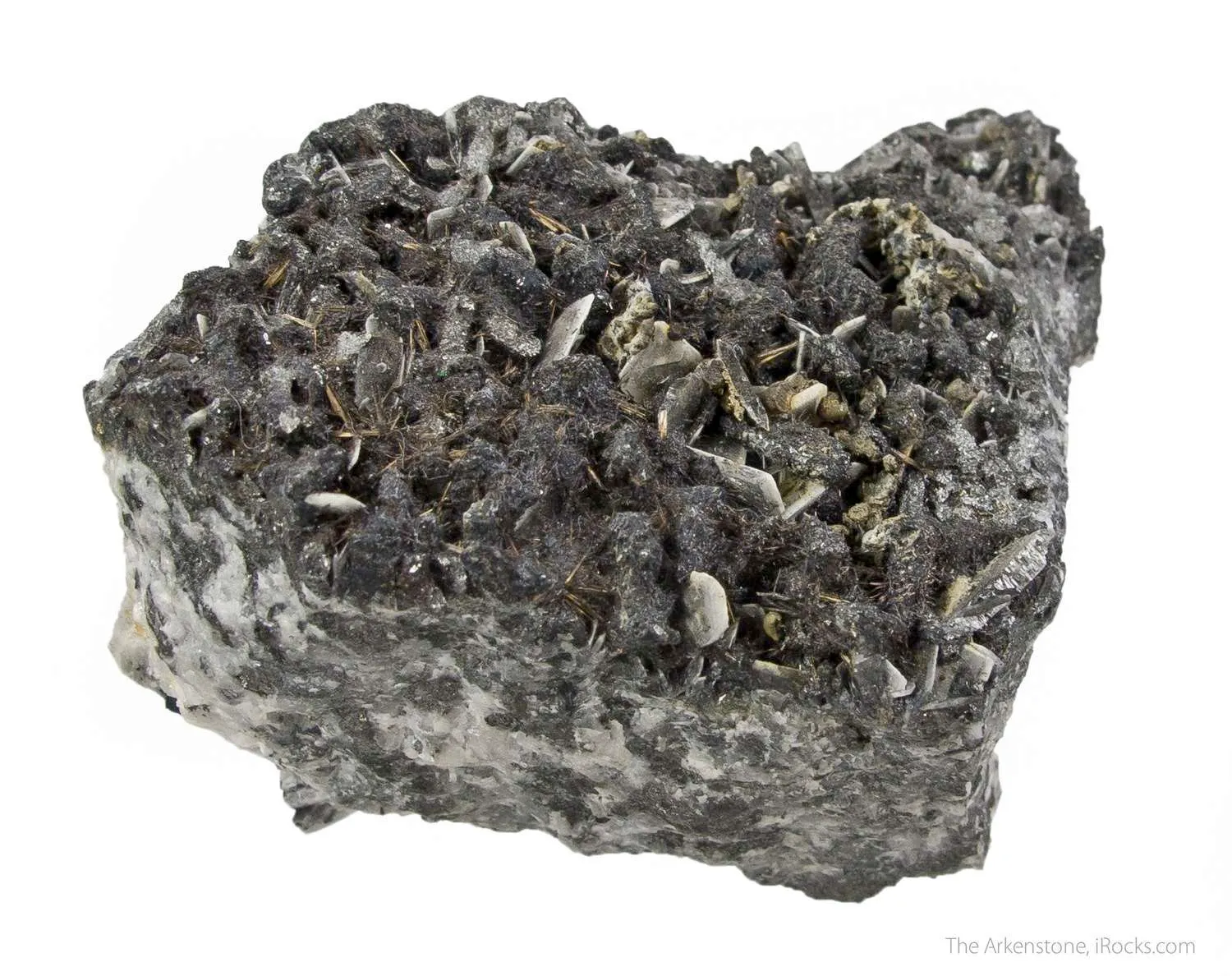 Emplectite with Barite and Cosalite(?) - image 3