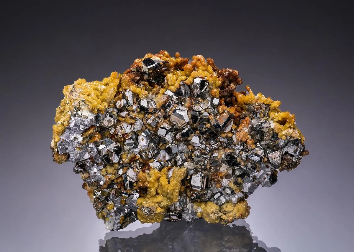 ENARGITE with GALENA SIDERITE and QUARTZ - image 1